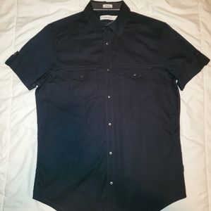Calvin Klein button up short sleeve